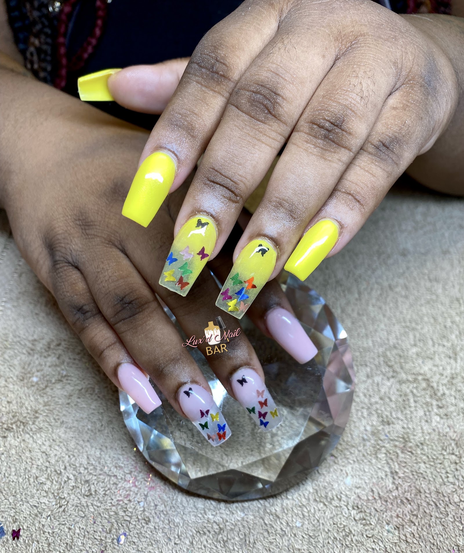 Lux'd Nail Bar nail work in Salisbury, North Carolina